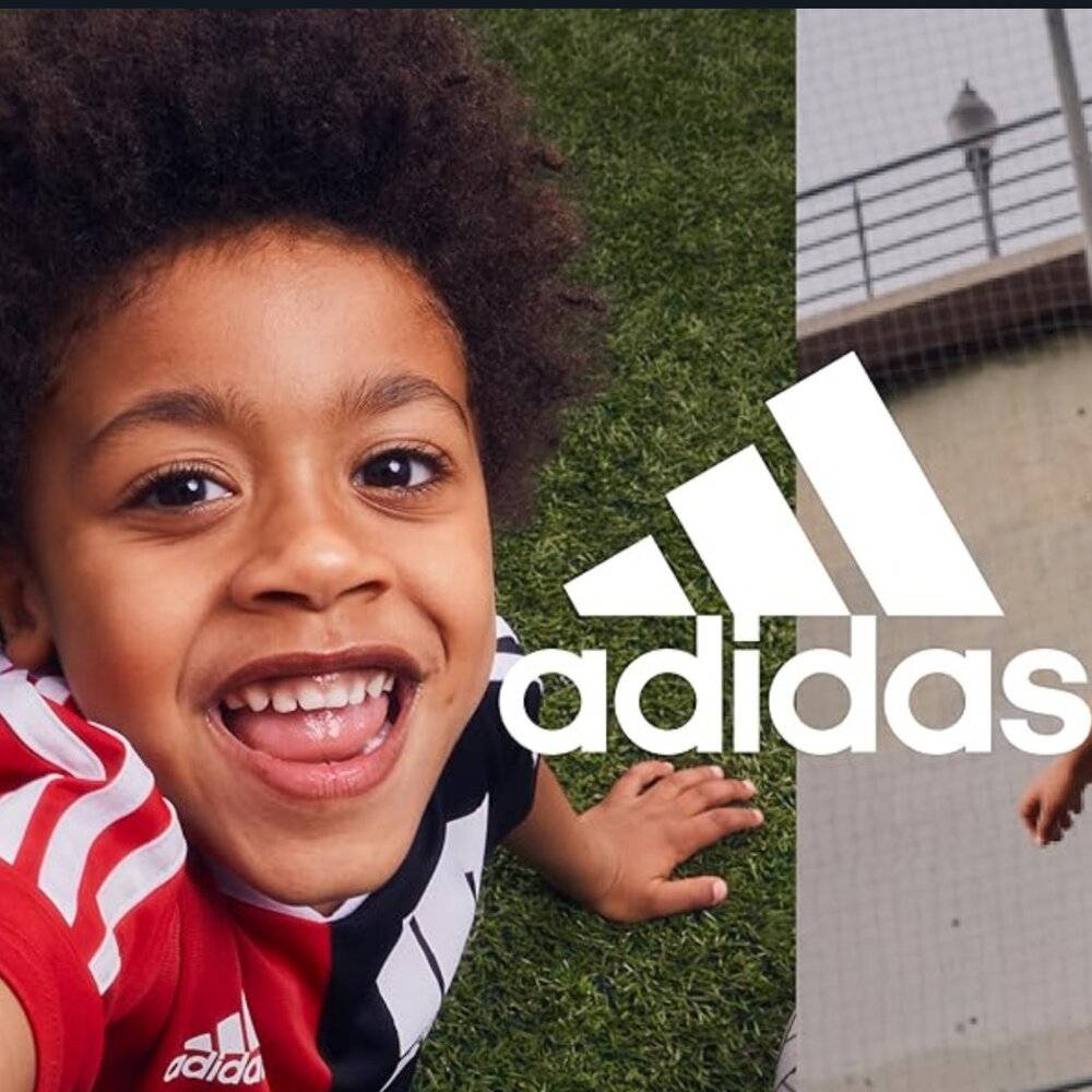 Firm Ground Soccer Cleats Black & Pink by ADIDAS
